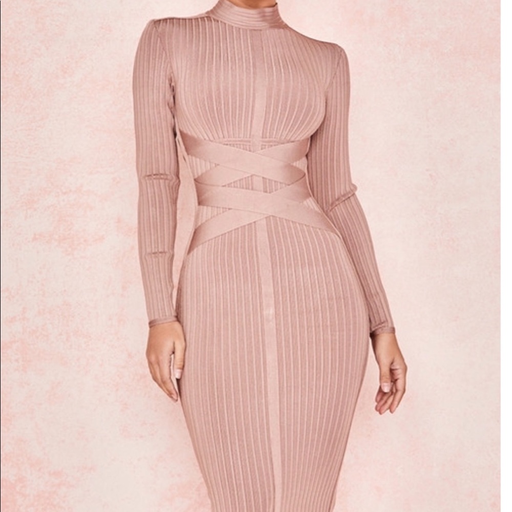 House of CB carrera bandage dress.